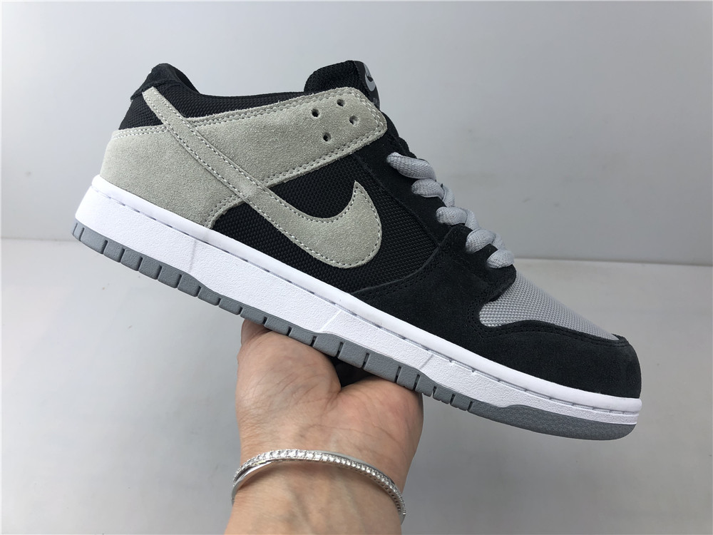 Nike SB Zoom Dunk Low Pro Shadow Black Wolf Grey White 854866-001