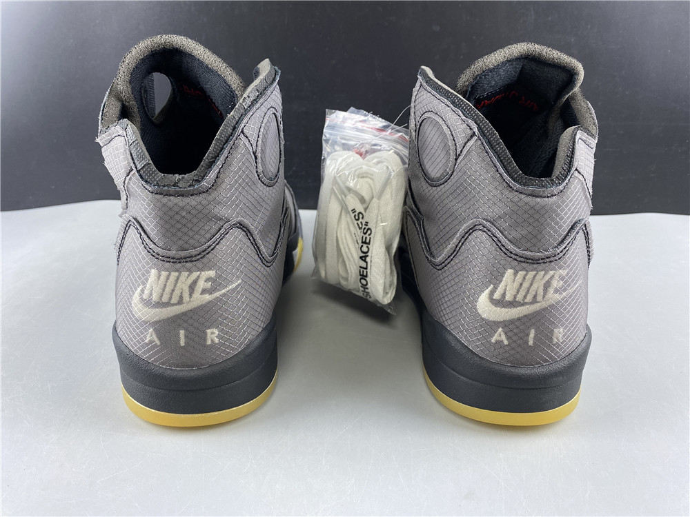 Air Jordan 5 Retro Off-White Black CT8480-001
