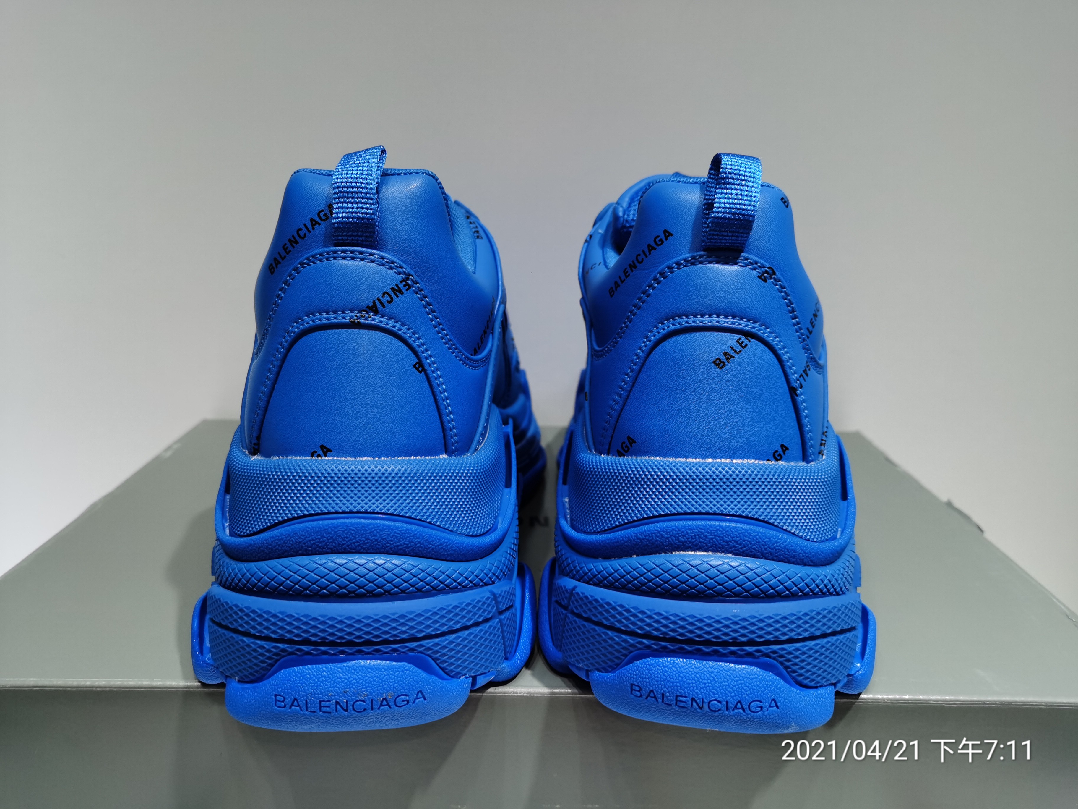 Blncig Triple S Blue Logo