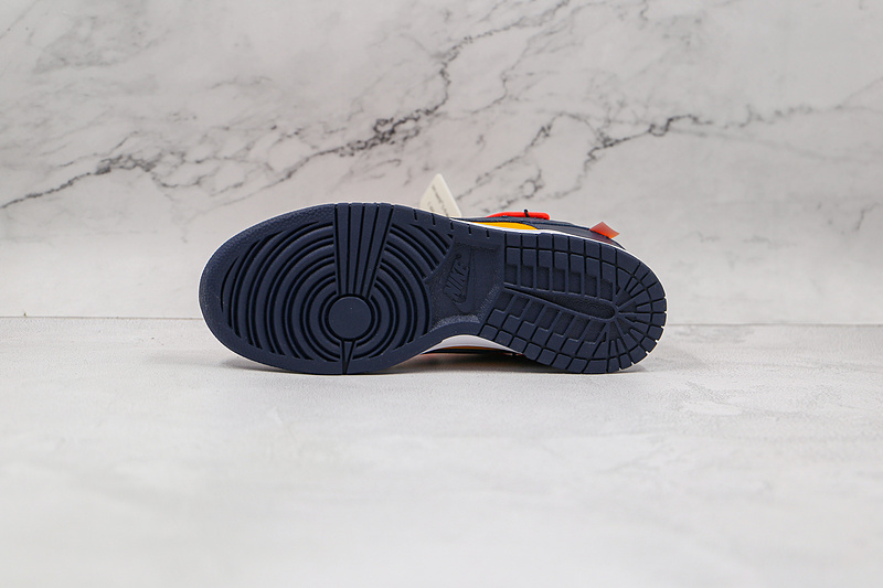 Nike Dunk Low Off-White University Gold Midnight Navy CT0856-700