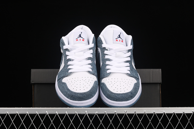 Air Jordan 1 Retro Low Canvas White Denim 315921-141