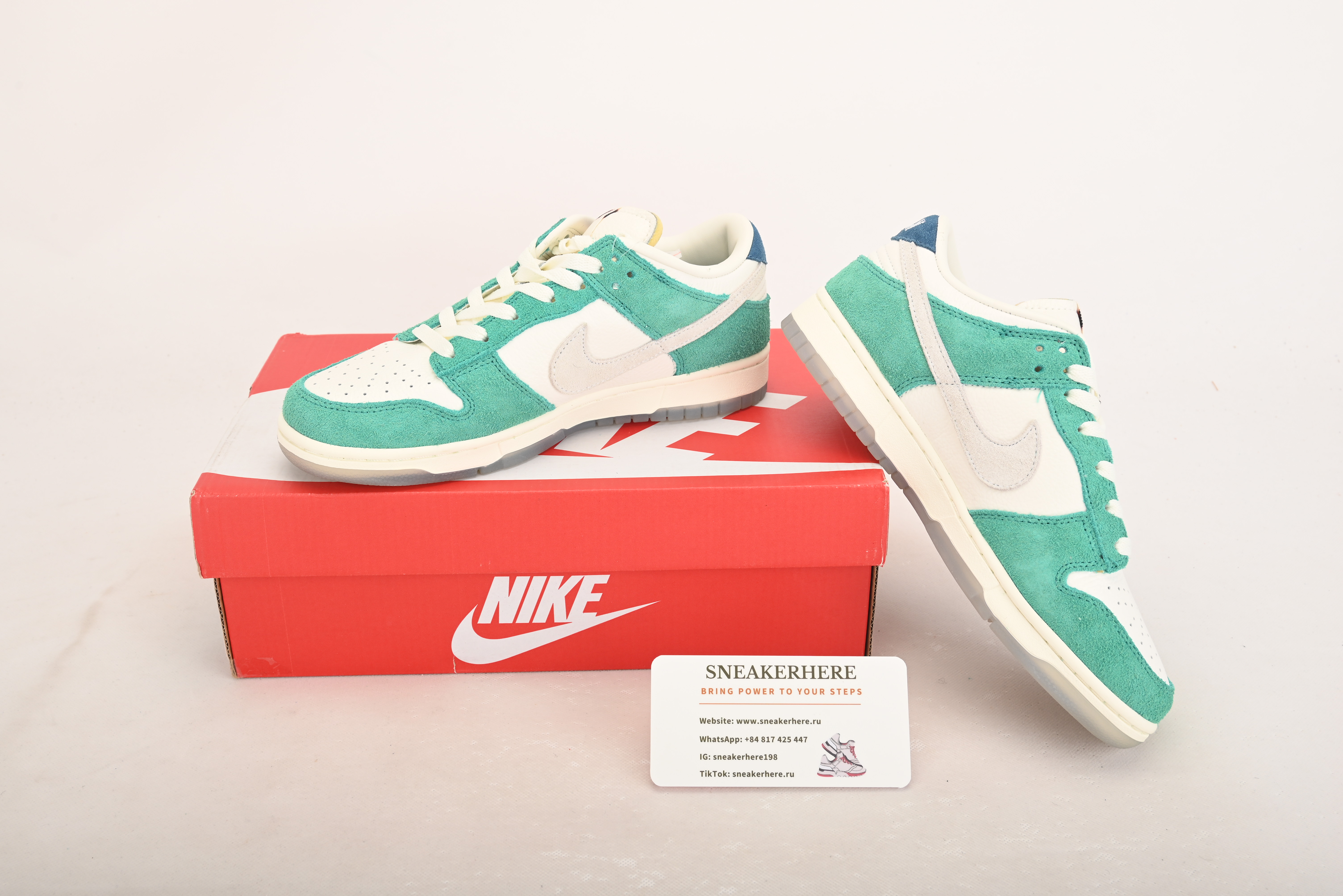 Nike Dunk Low Kasina Neptune Green CZ6501-101