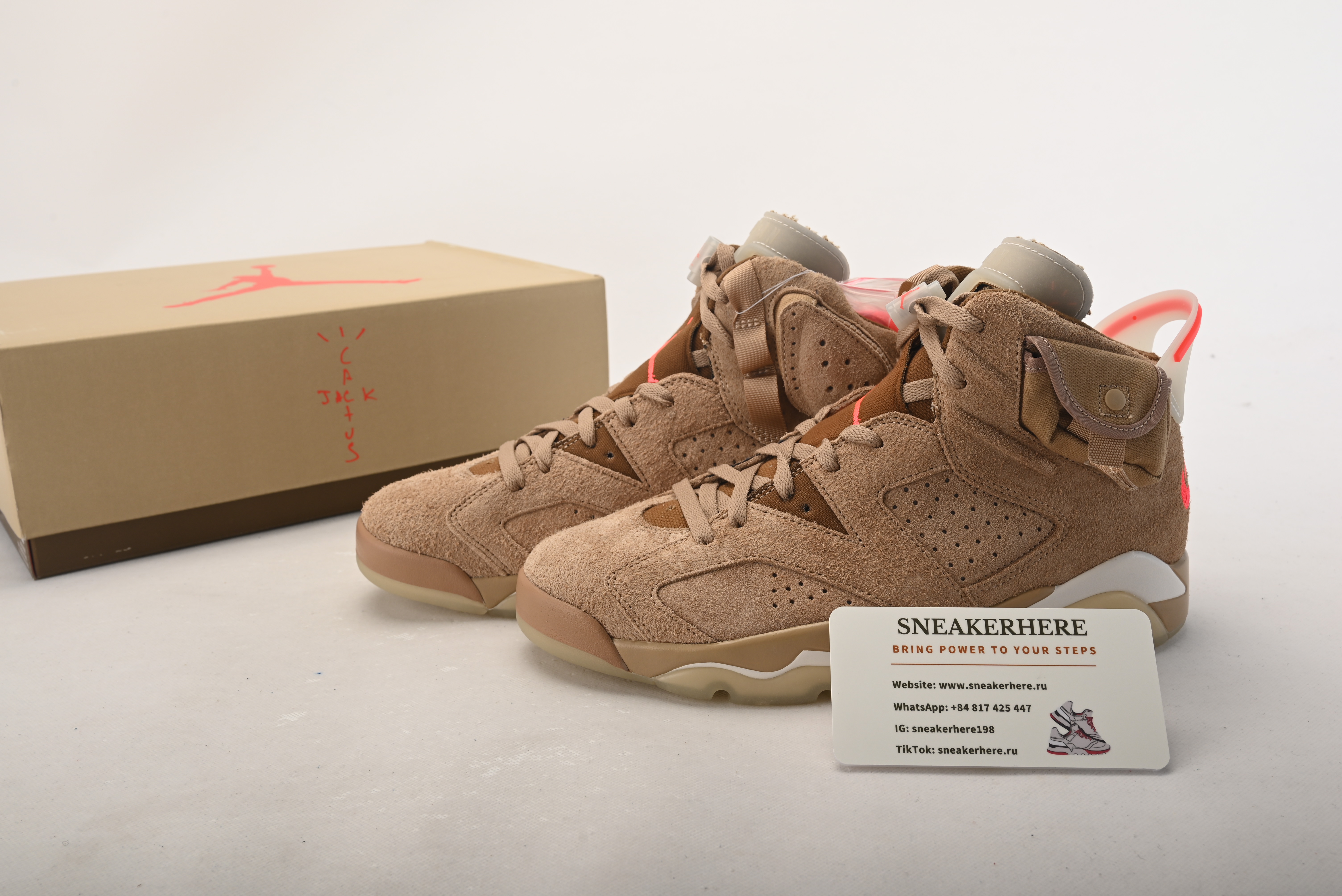 Air Jordan 6 Retro Travis Scott British Khaki DH0690-200