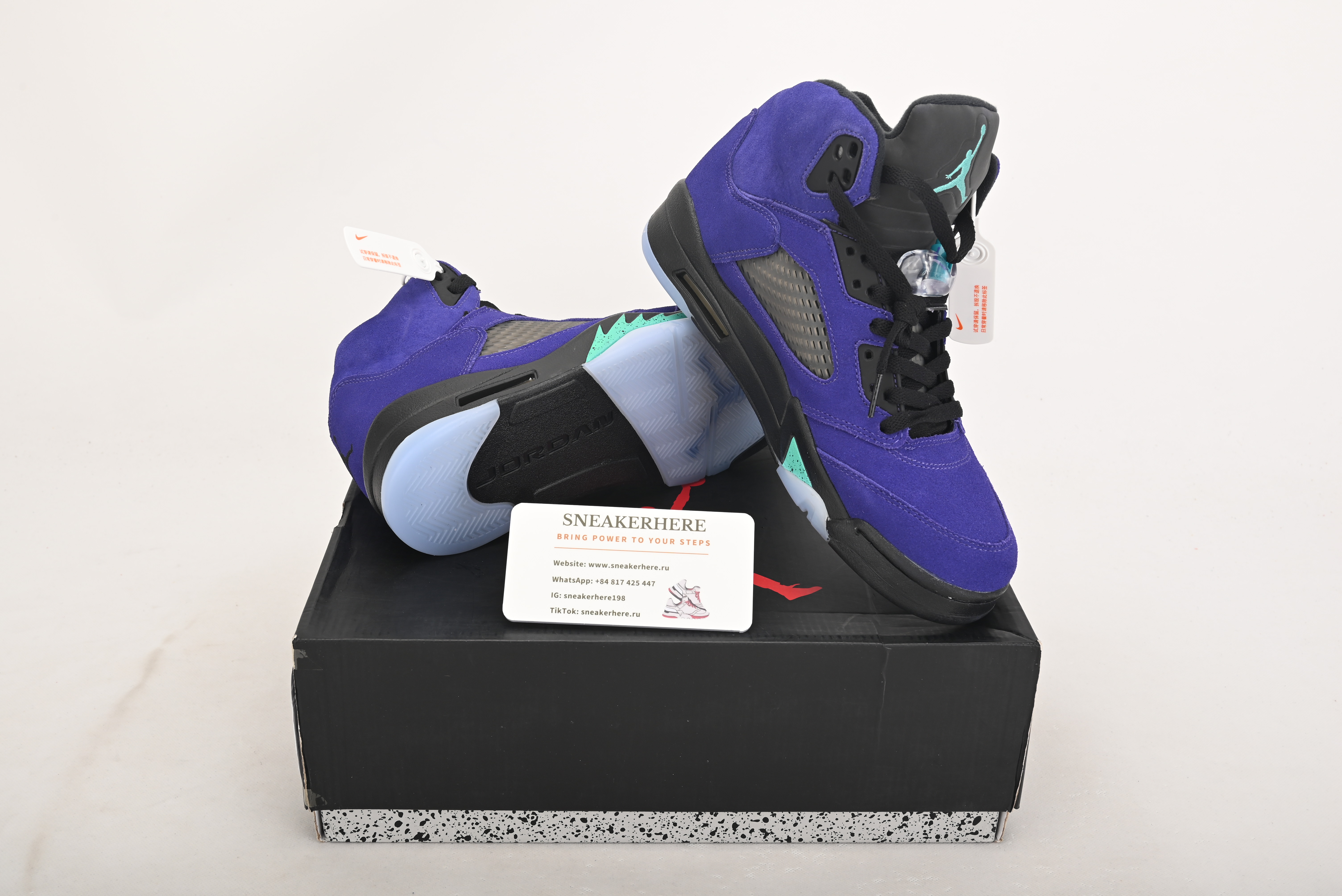 Air Jordan 5 Retro Alternate Grape 136027-500