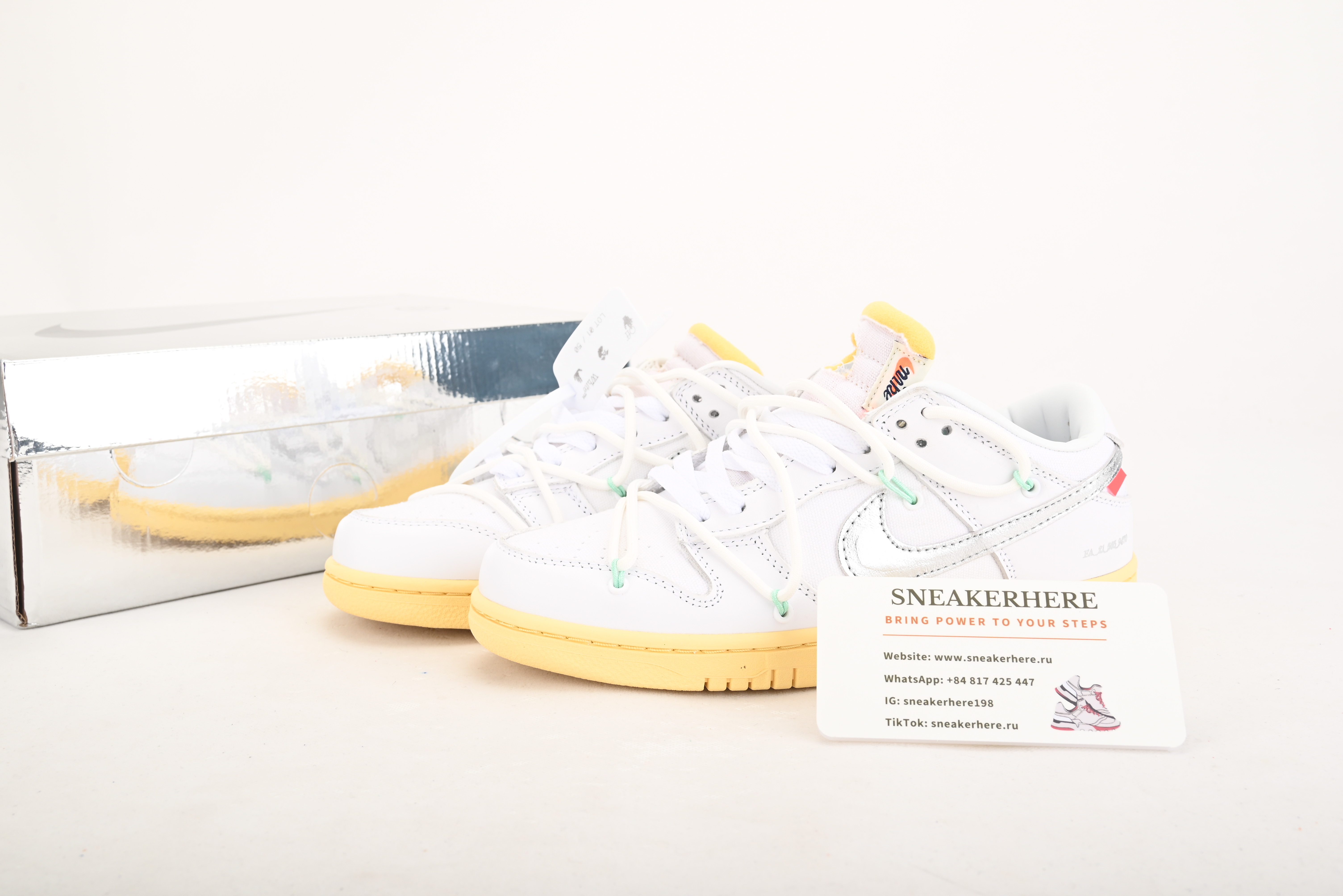 Nike Dunk Low Off-White Lot 1 DM1602-127