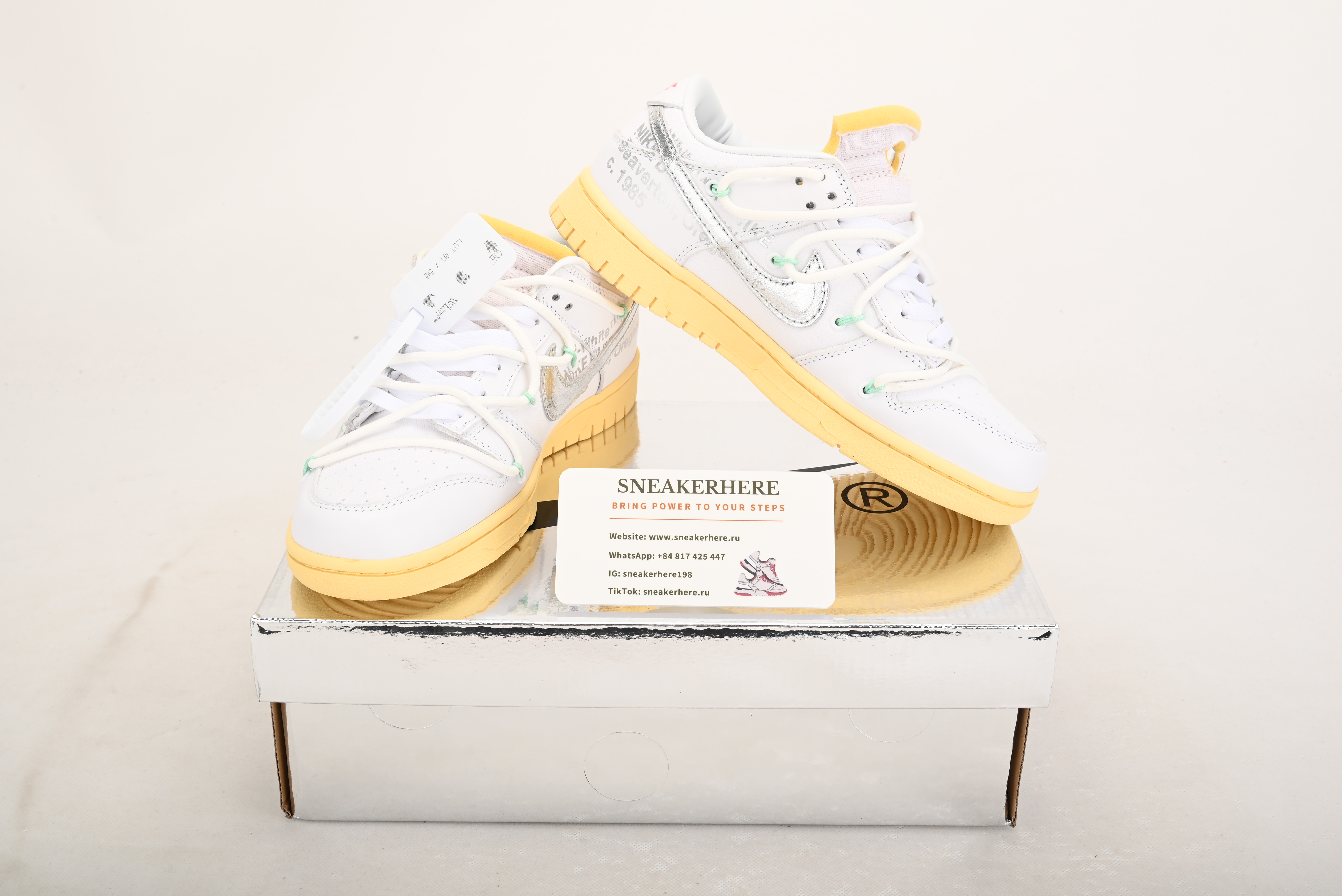 Nike Dunk Low Off-White Lot 1 DM1602-127