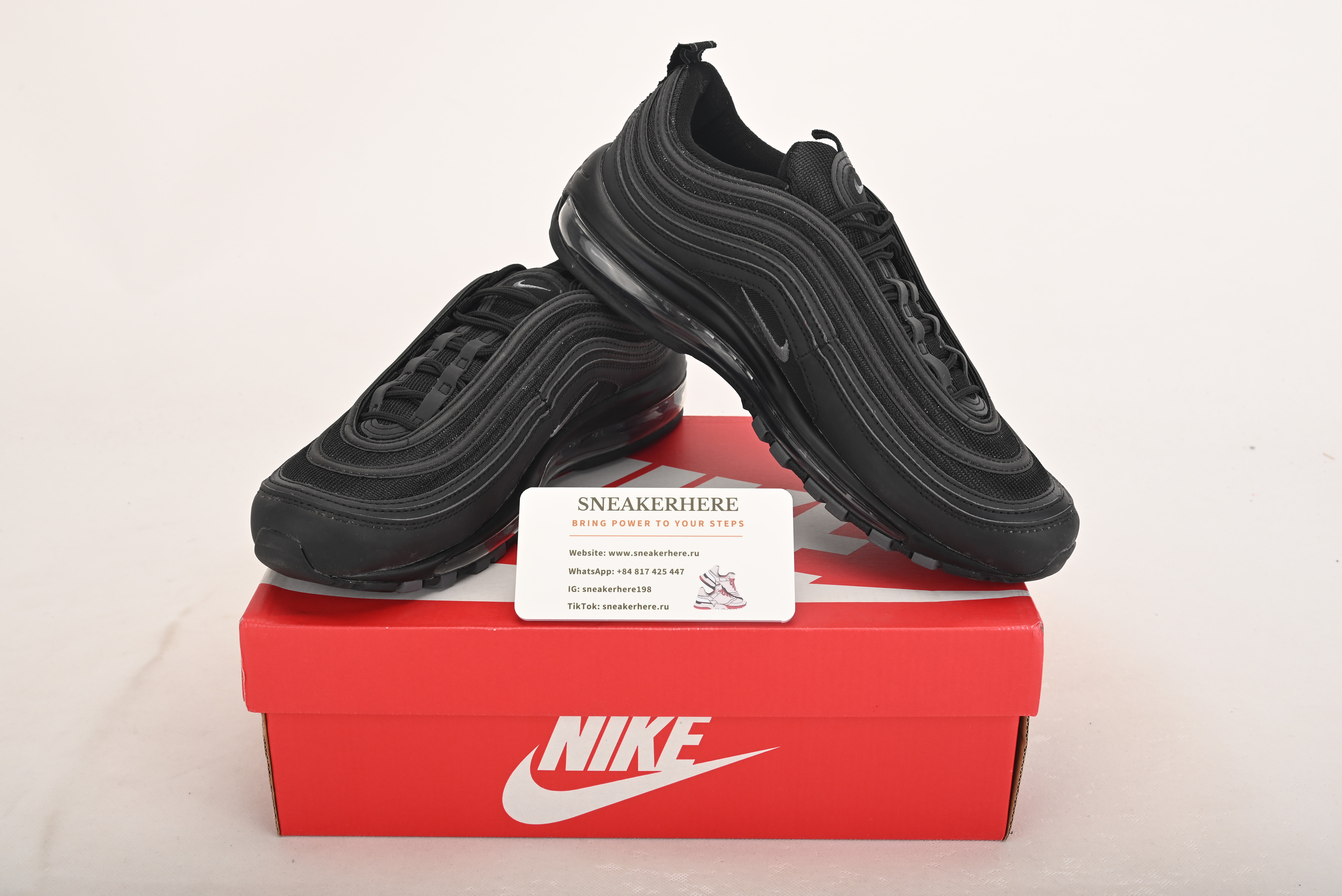 Nike Air Max 97 Black Dark Grey 921733-001
