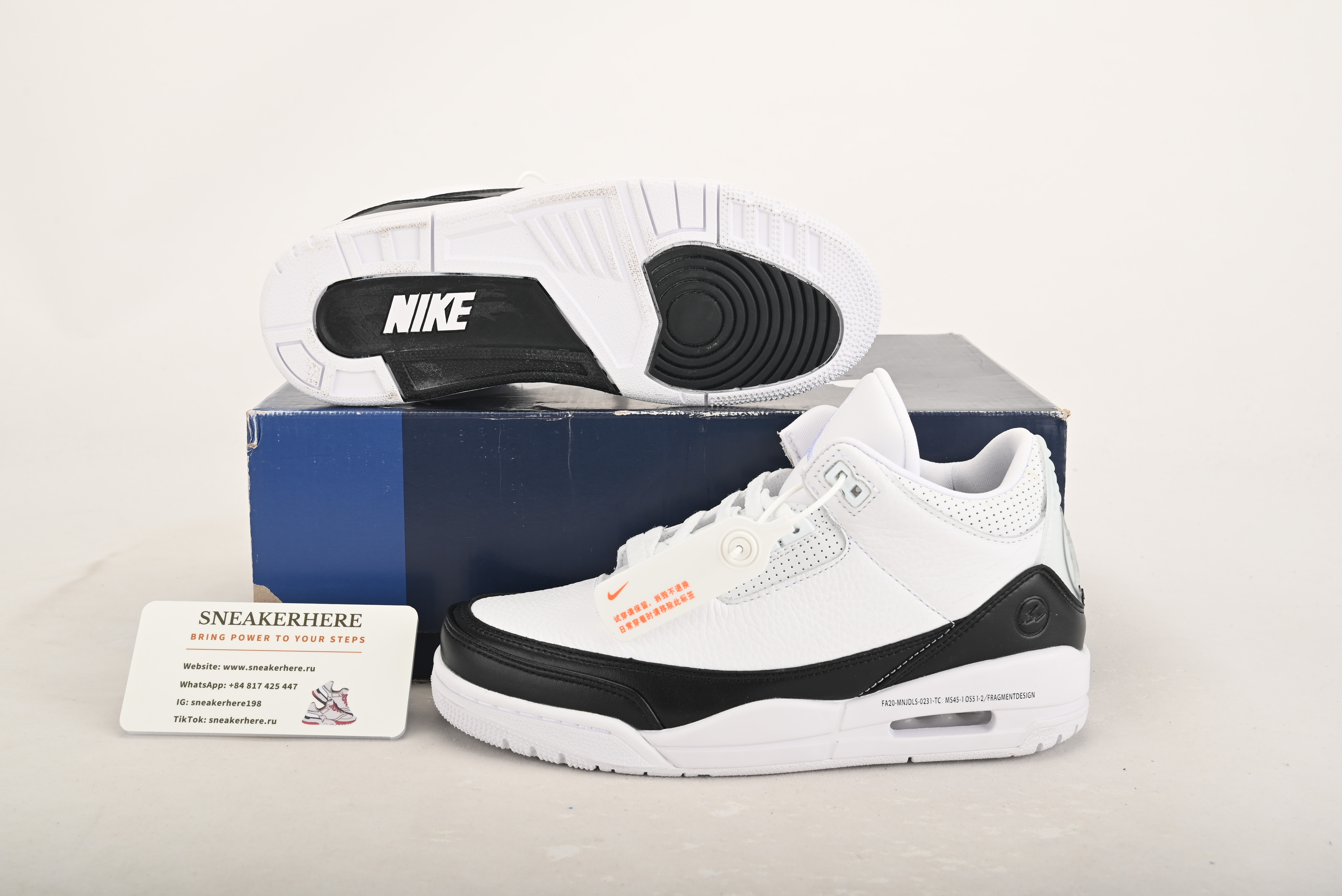 Air Jordan 3 Retro Fragment DA3595-100