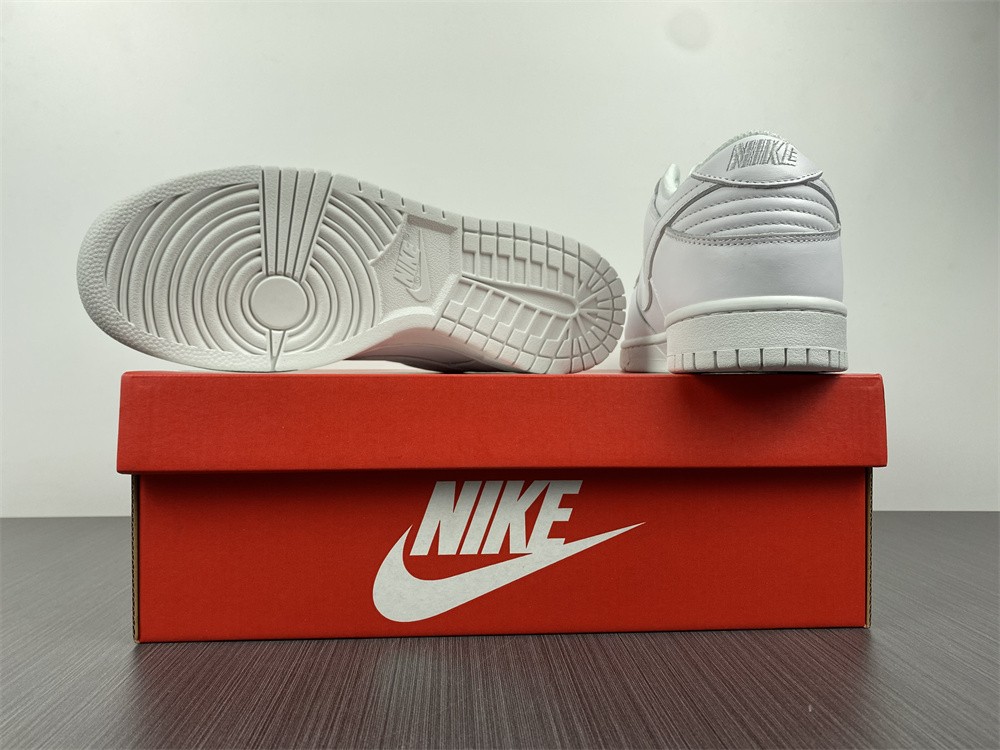 Nike Dunk Low Triple White (2021) (W) DD1503-109