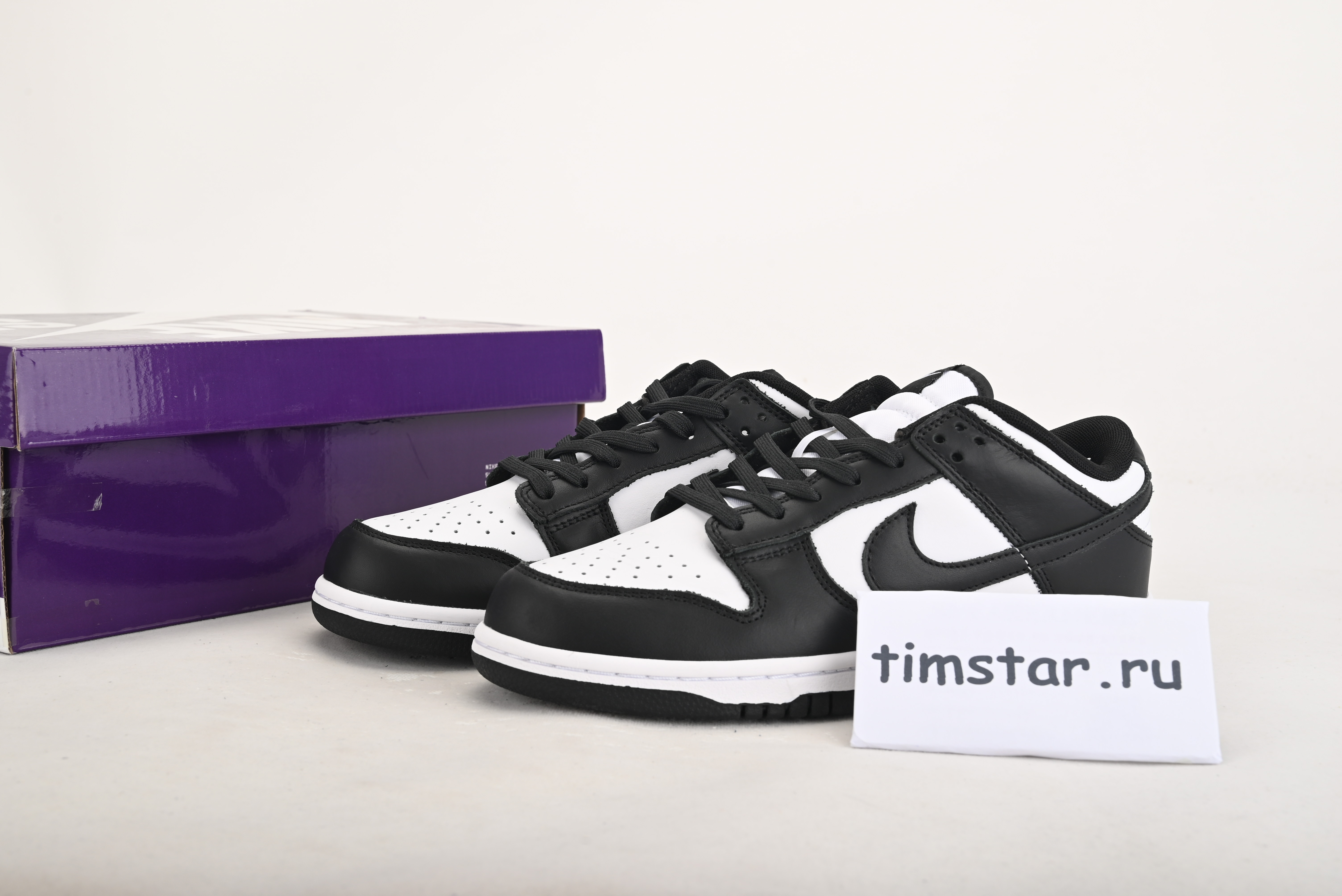 Nike Dunk Low White Black - DD1391-100