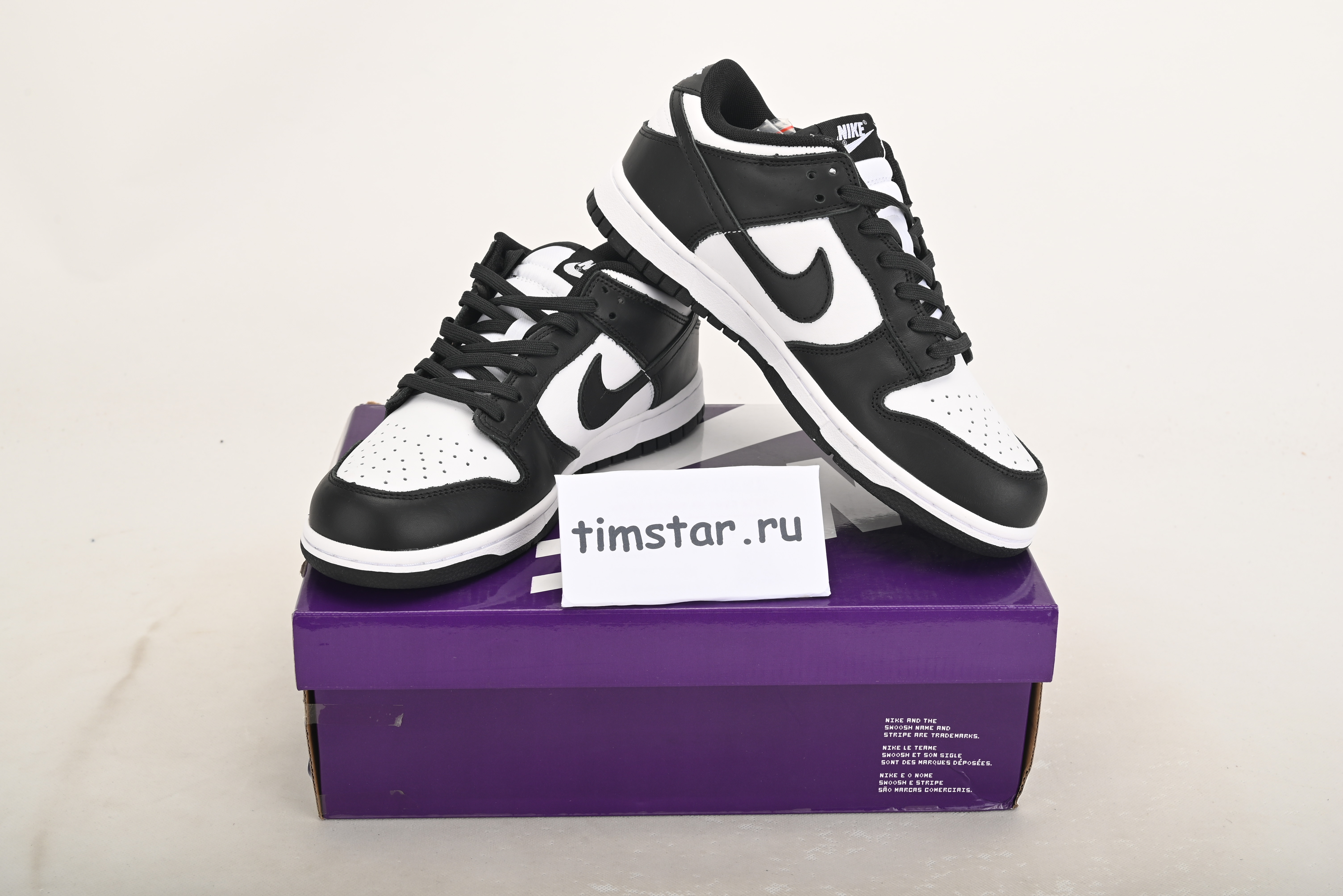 Nike Dunk Low White Black - DD1391-100