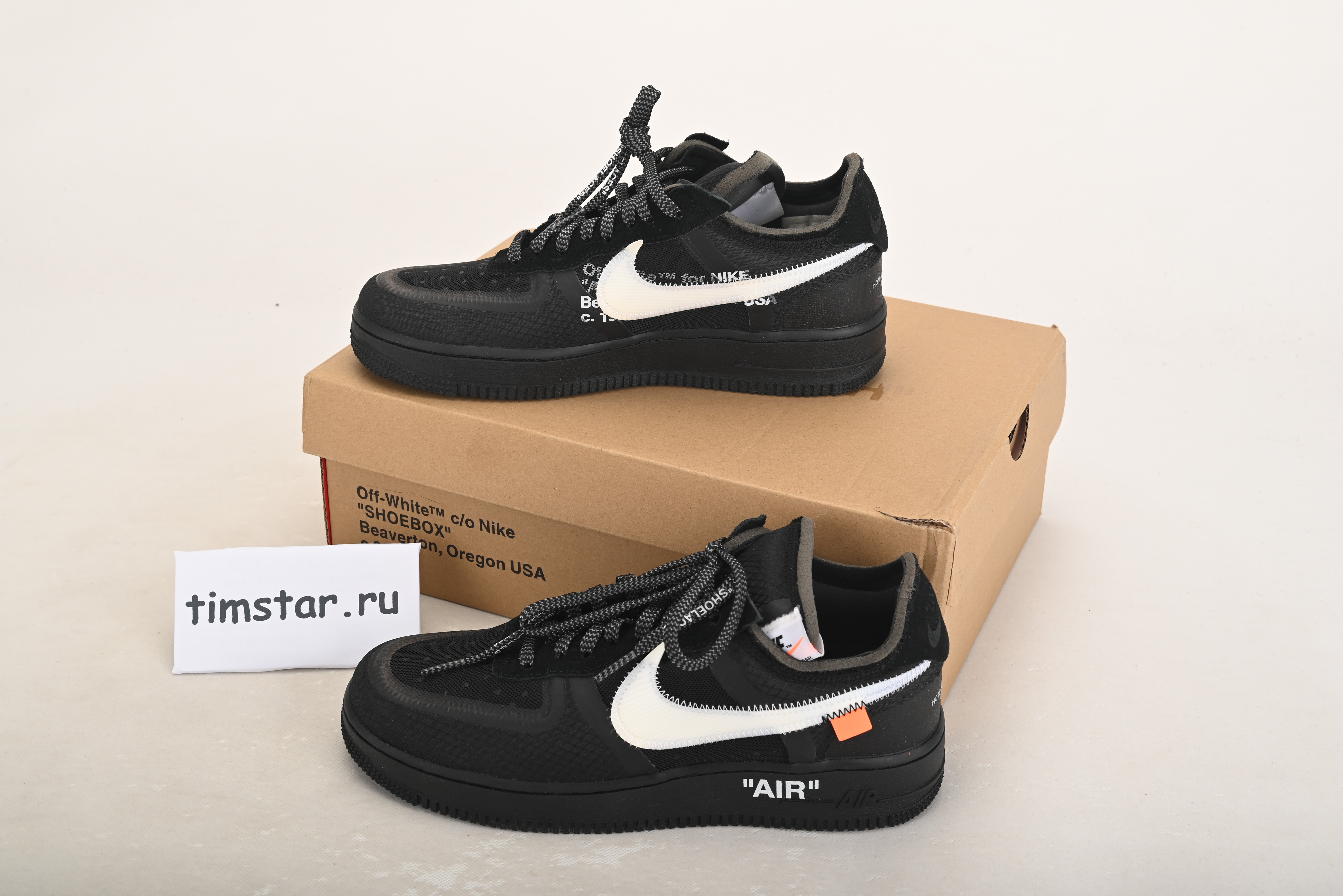 Nike Air Force 1 Low Off-White Black White AO4606-001