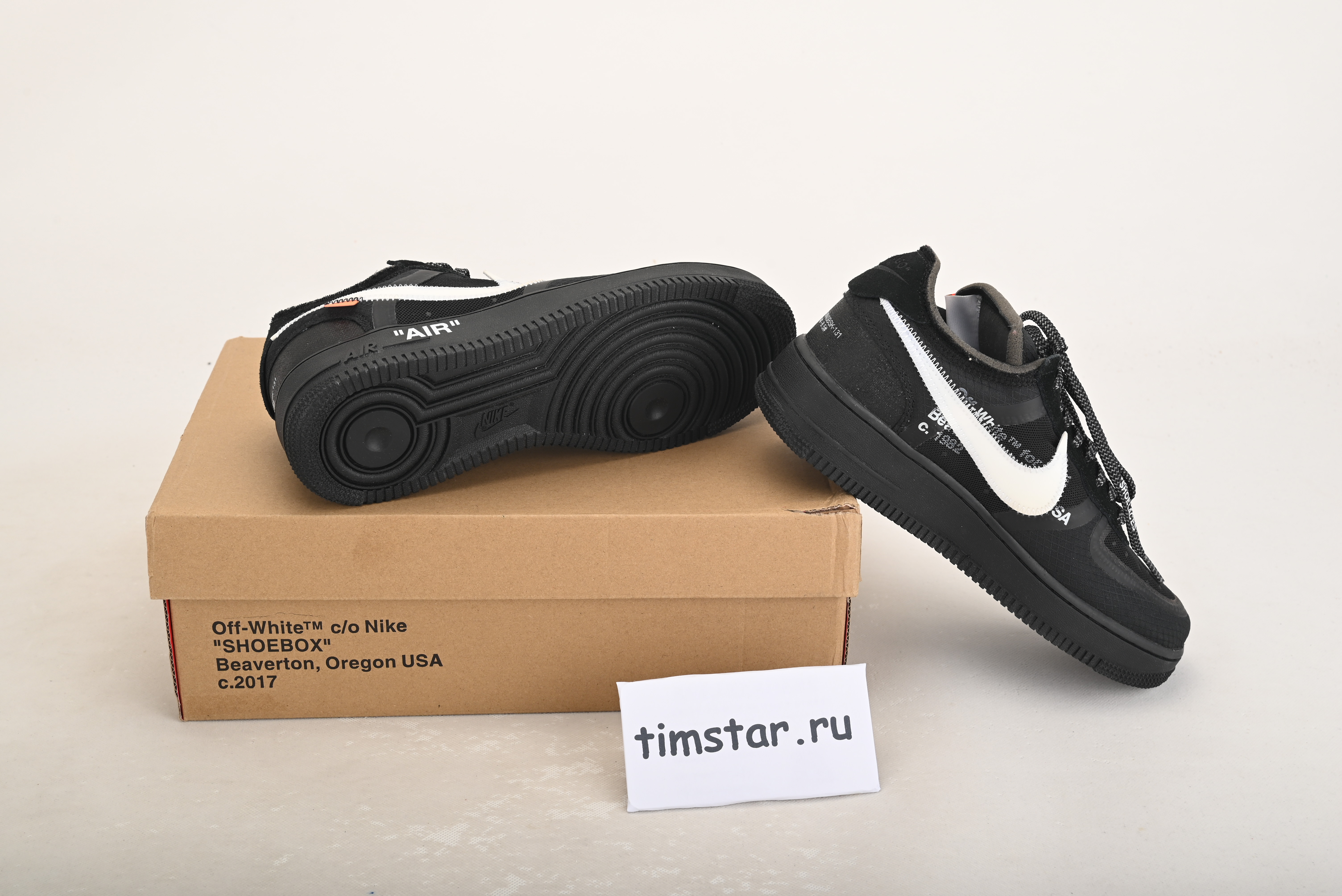 Nike Air Force 1 Low Off-White Black White AO4606-001