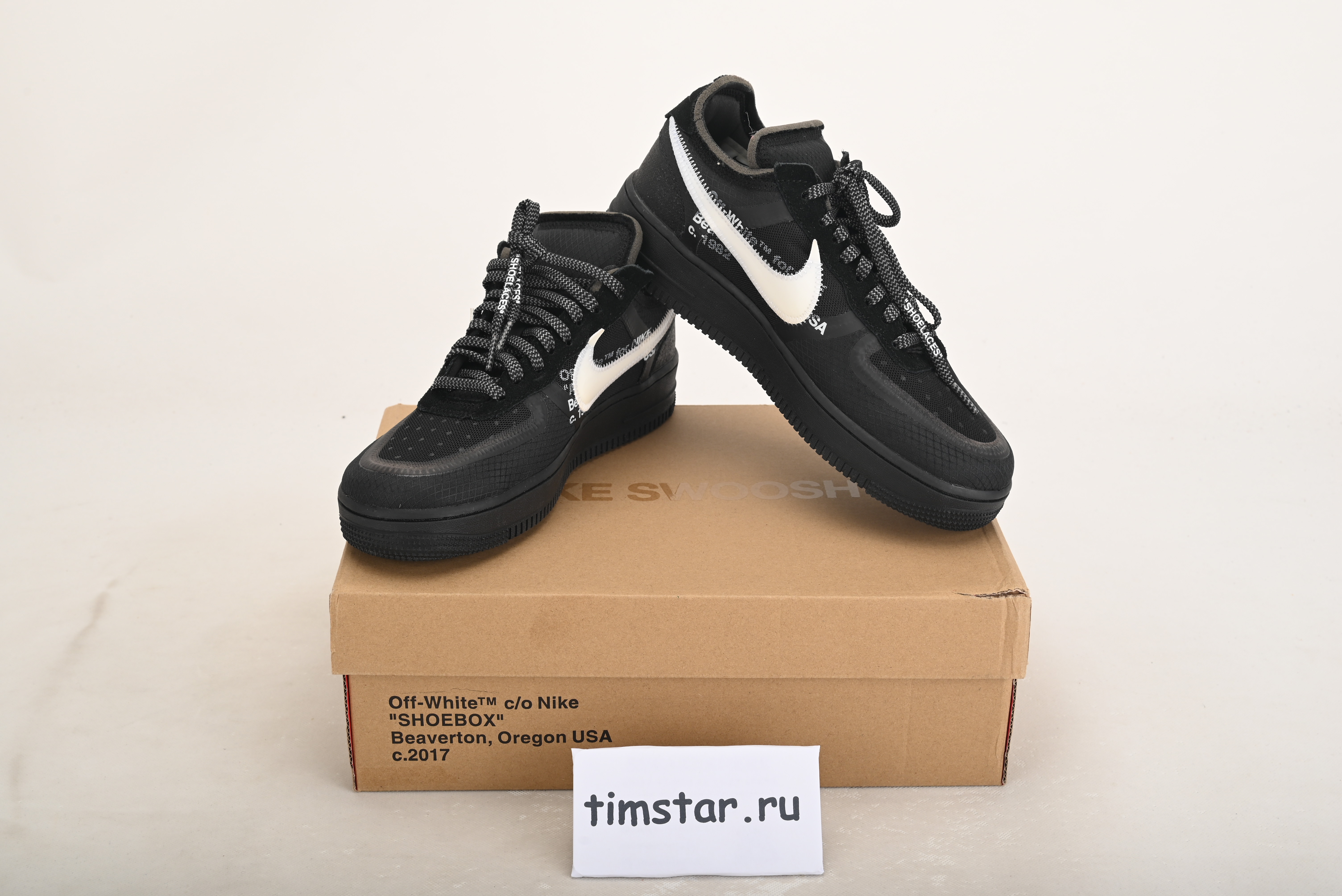 Nike Air Force 1 Low Off-White Black White AO4606-001