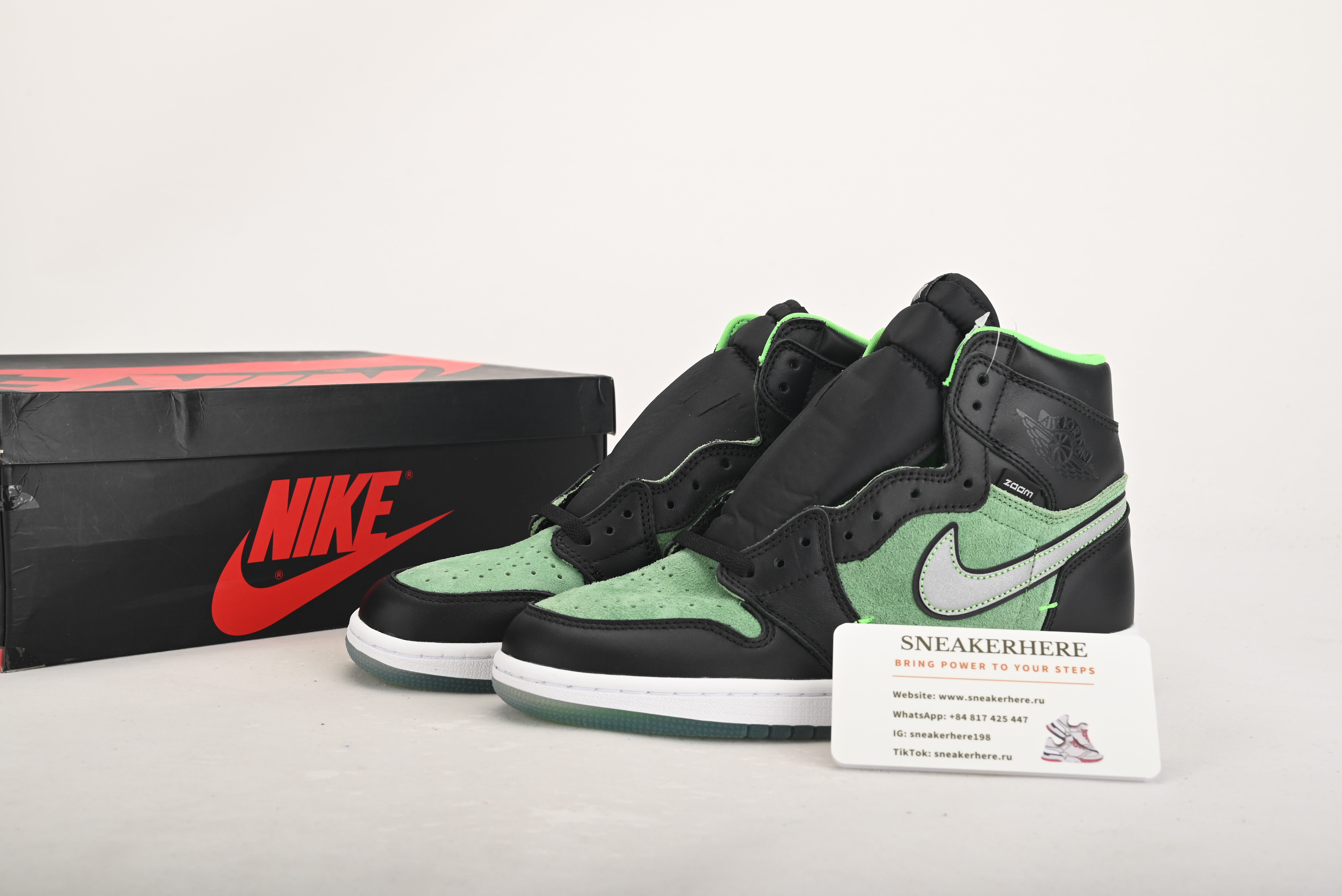 Air Jordan 1 Retro High Zoom Zen Green CK6637-002
