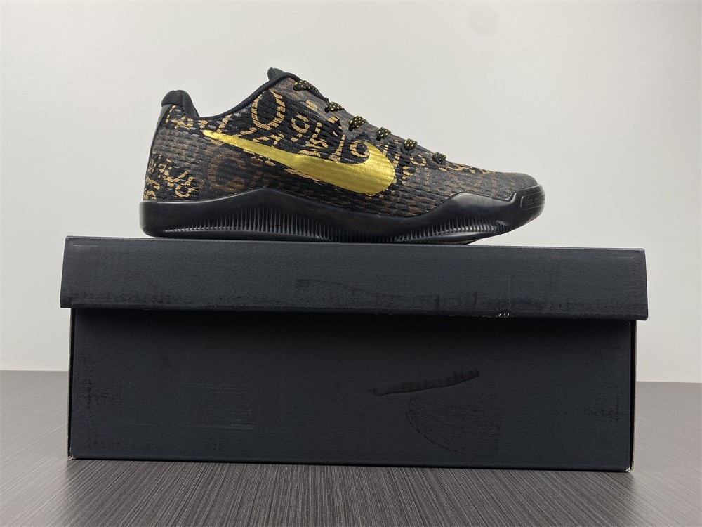 Nike Kobe XI 11 Mamba Day ID Black Gold 865773-991