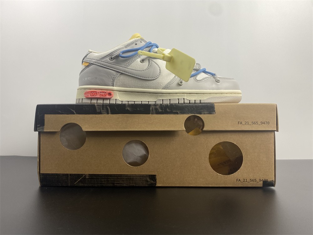 Nike Dunk Low Off-White Lot 5 DM1602-113