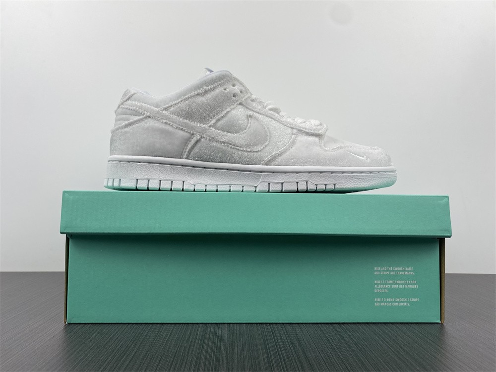 Nike Dunk Low Dover Street Market “Triple White” DH2686-100