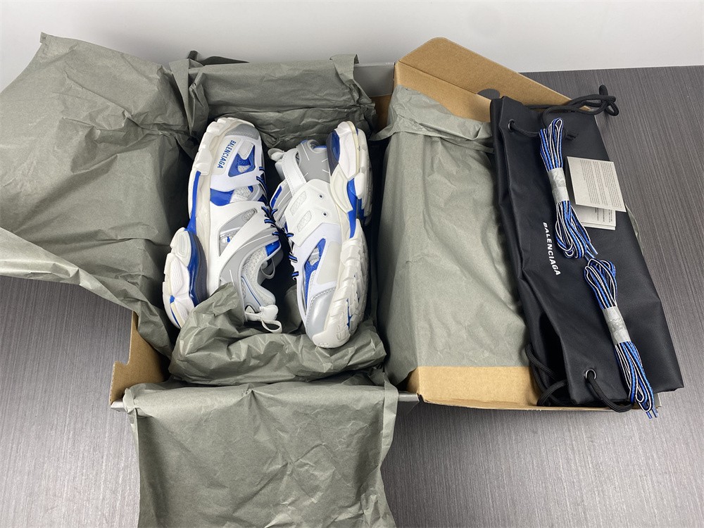 Blncig Track White Blue 542436 W2FS9 9051