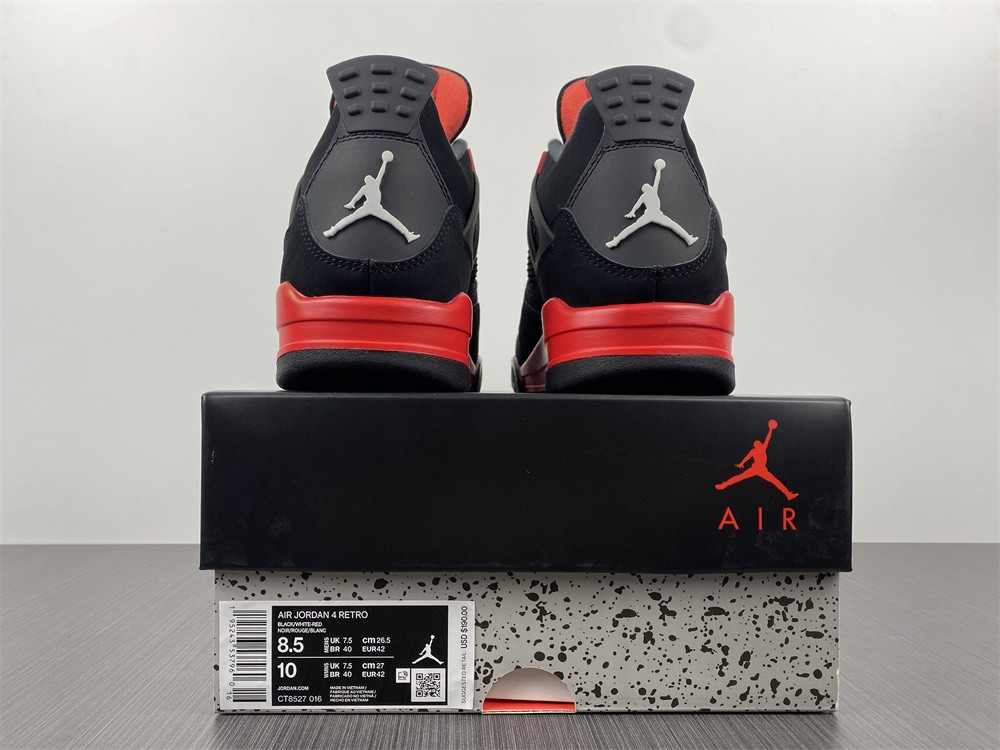 Air Jordan 4 Retro Red Thunder CT8527-016