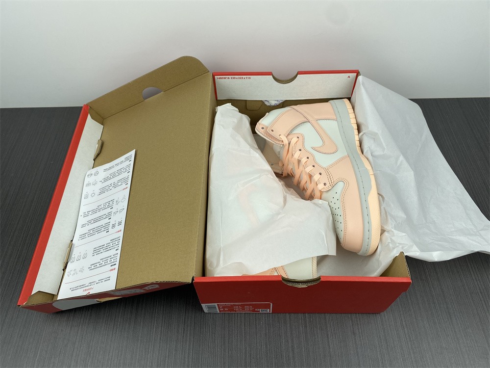 Nike Dunk High Sail Crimson Tint (W) DD1869-104