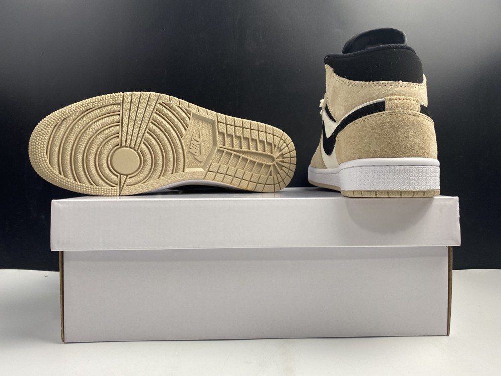 Air Jordan 1 Mid Barely Orange BQ6472-800