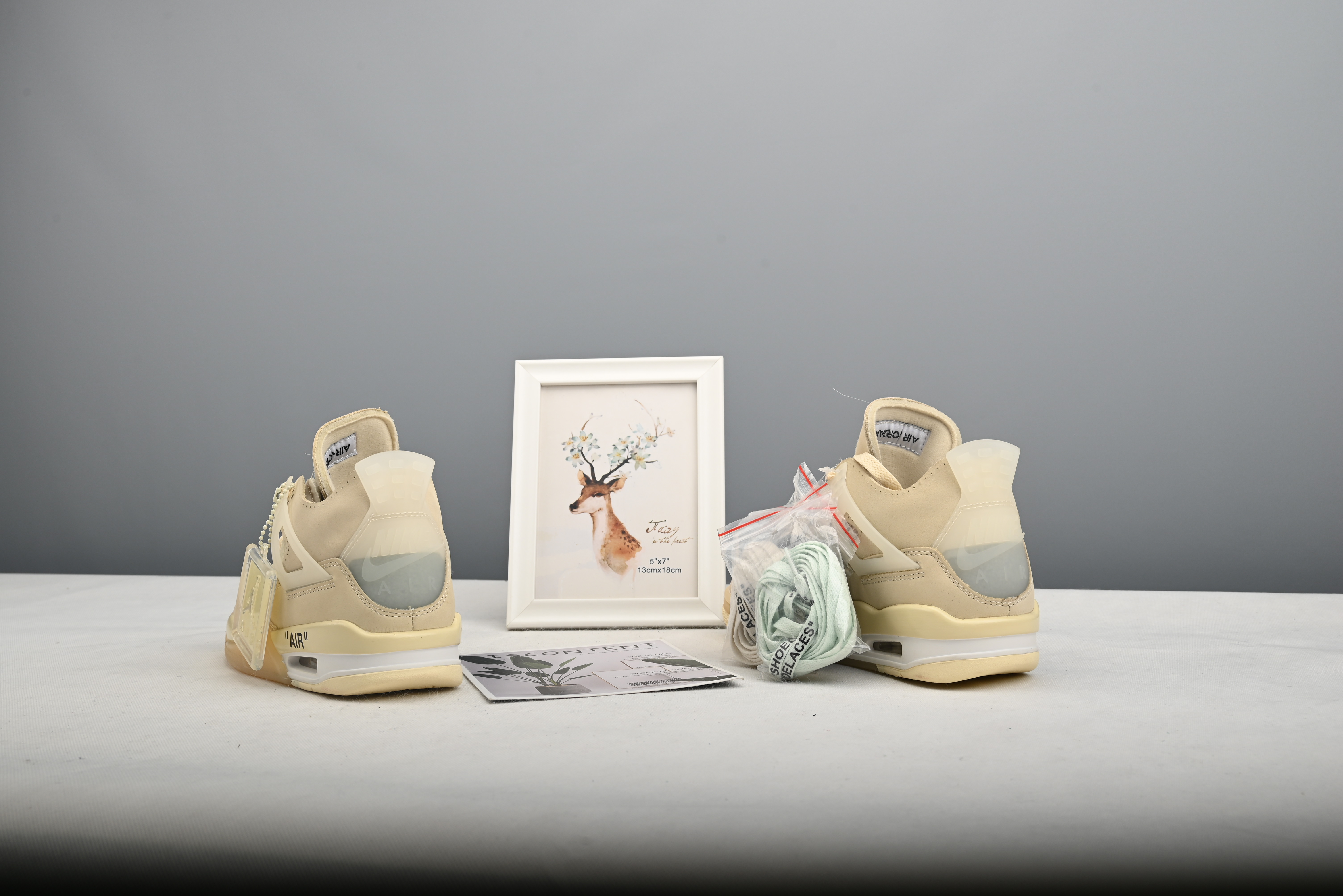 Jordan 4 Retro Off-White Sail  CV9388-100