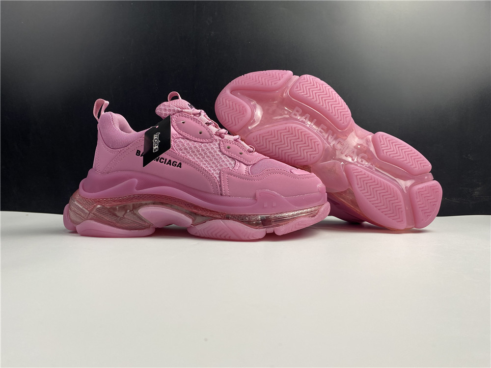 Blncig Triple S Clearsole Pink (W) 544351W2GA15760
