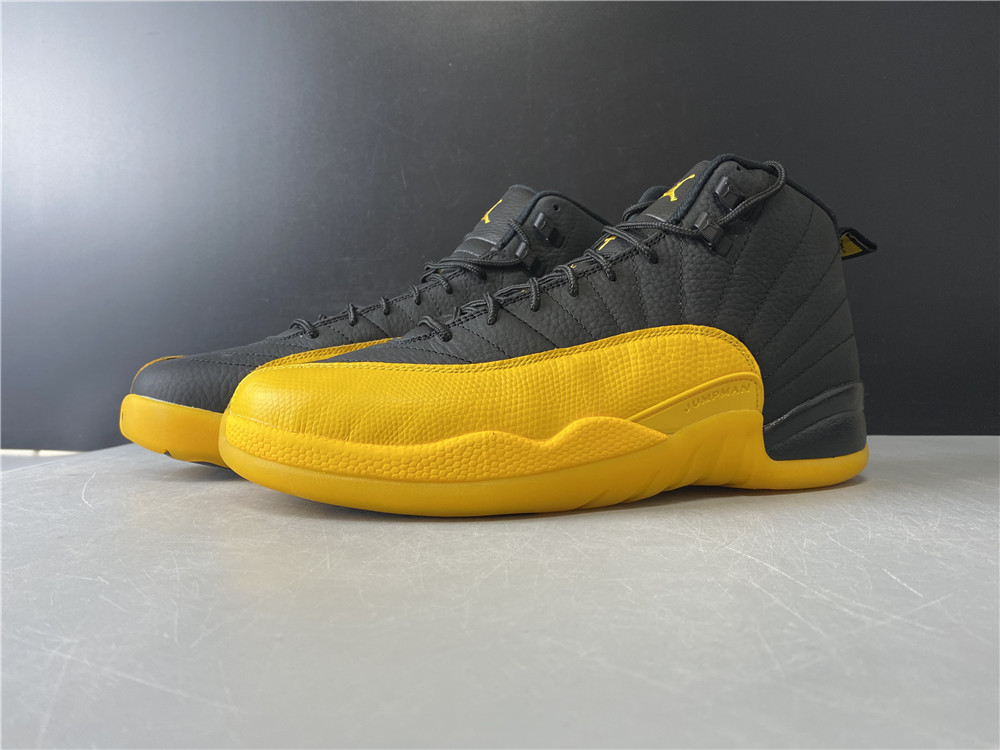 Air Jordan 12 University Gold Black Yellow 130690-070