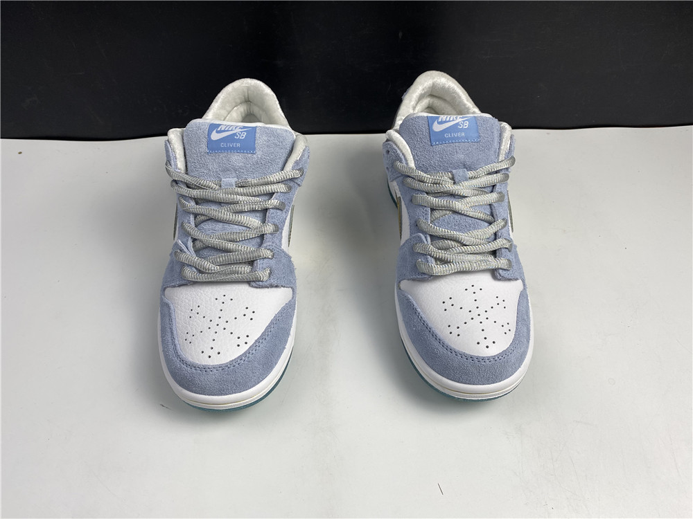 Sean Cliver x Nike SB Dunk Low White Jade Metallic DC9936-100