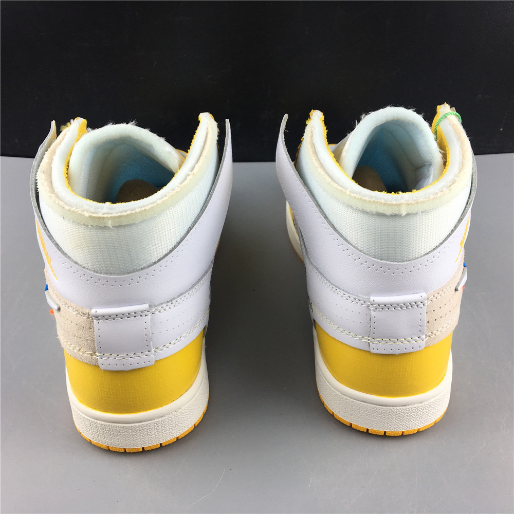 Air Jordan 1 High Off-White Canary Yellow AQ0818-149