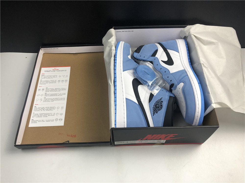Air Jordan 1 High University Blue 555088-134
