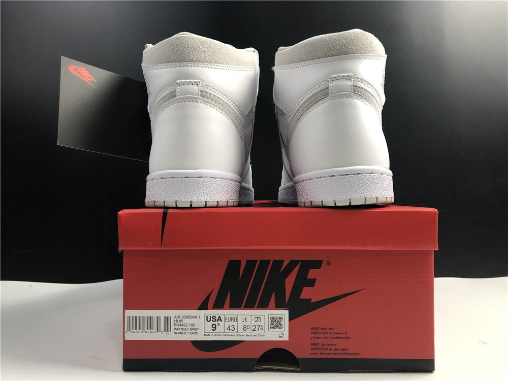 Jordan 1 Retro High 85 Neutral Grey  BQ4422-100