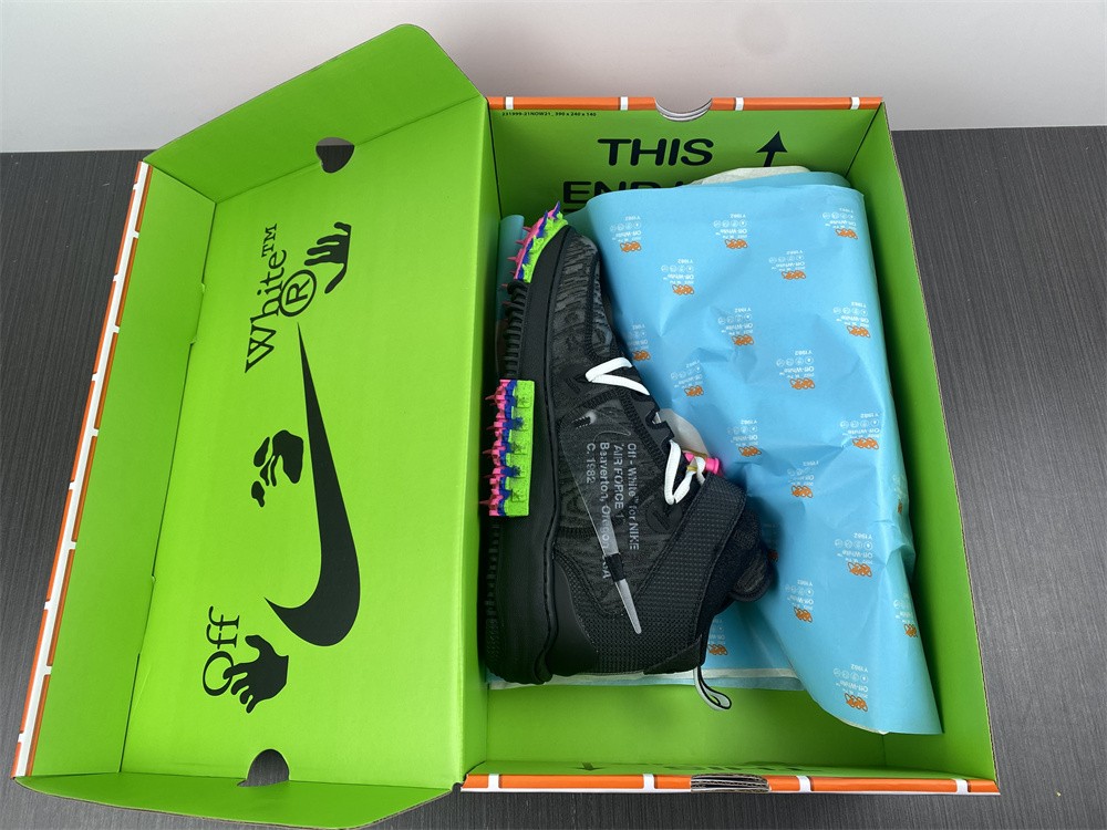 OFF-WHITE x Nike Air Force 1 Mid DO6290-001