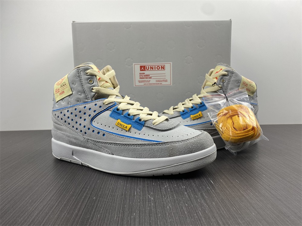 Union x Air Jordan 2 “Grey Fog”DN3802-001