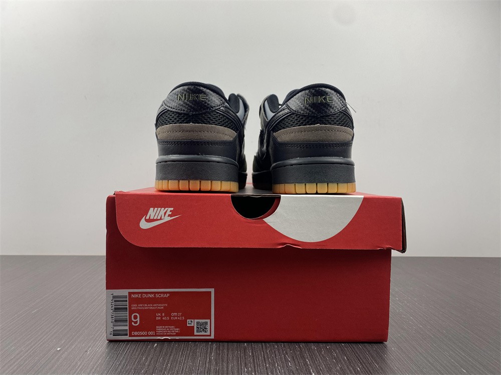 Nike Dunk Low Scrap Black Gum  DB0500-001