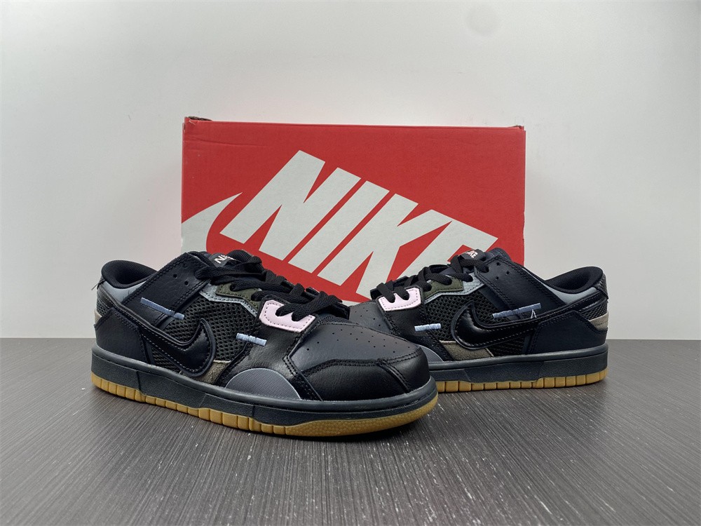 Nike Dunk Low Scrap Black Gum  DB0500-001
