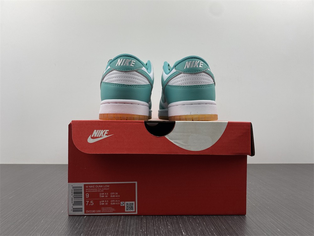 Nike Dunk Low White Turquoise  DV2190-100