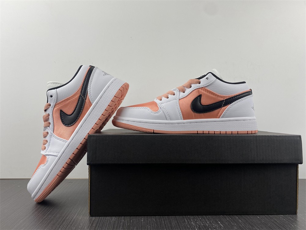 Jordan 1 Low White Light Madder Root (GS)  DM8960-801