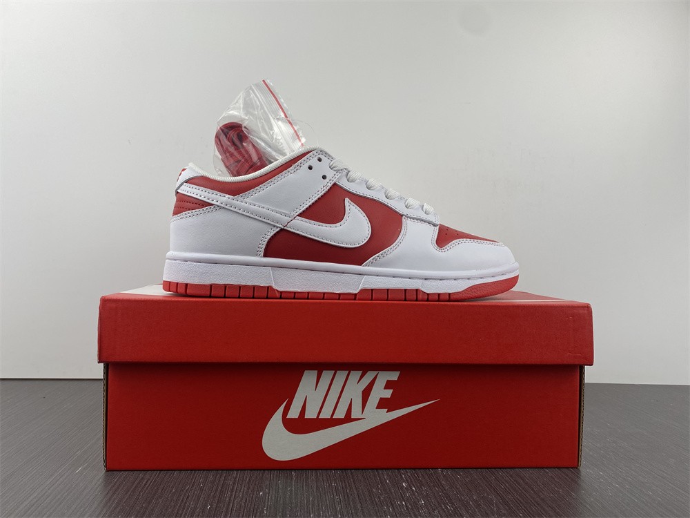Nike Dunk Low Championship Red (2021)  DD1391-600