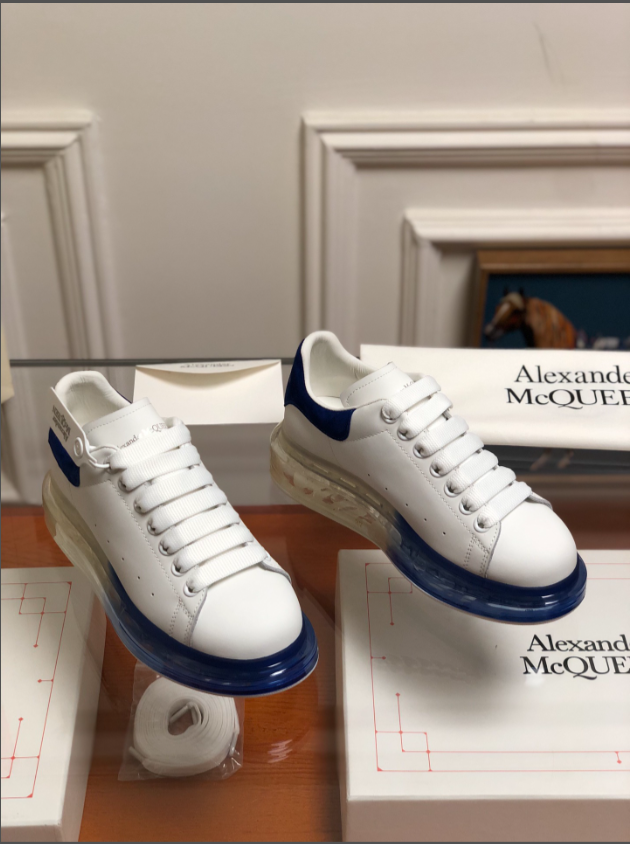Alxndr McQN Oversized Worker Blue Sole