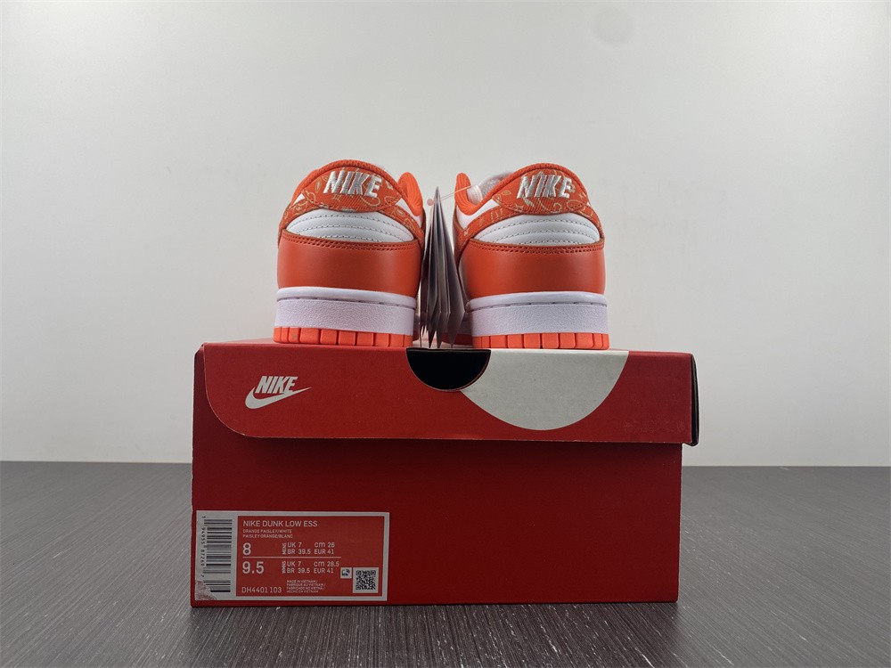 Nike Dunk Low Essential Paisley Pack Orange  DH4401-103