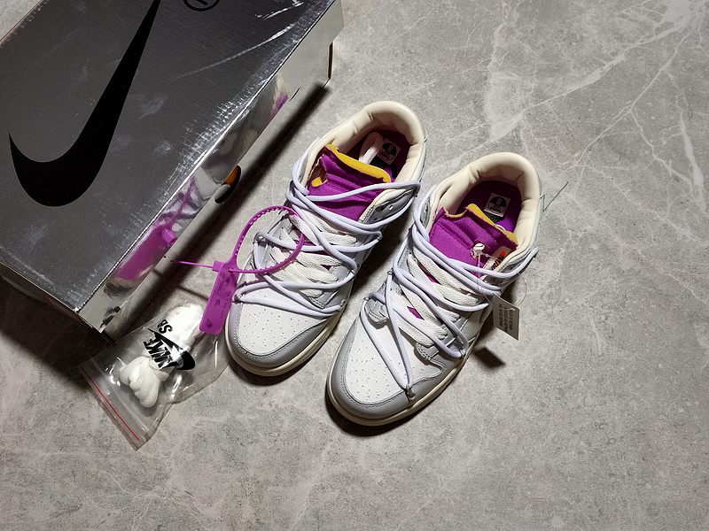 Nike Dunk Low Off-White Lot 3  DM1602-118