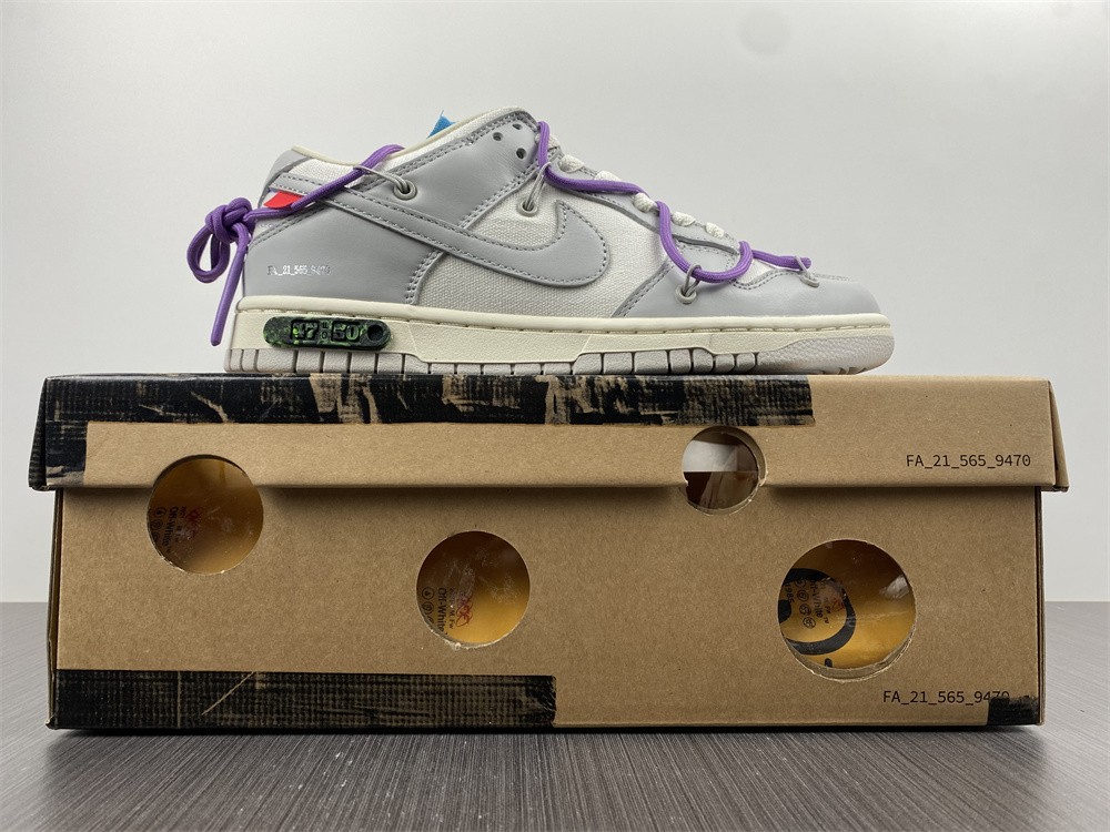 Off-White x Dunk Low Lot 47 1602-125