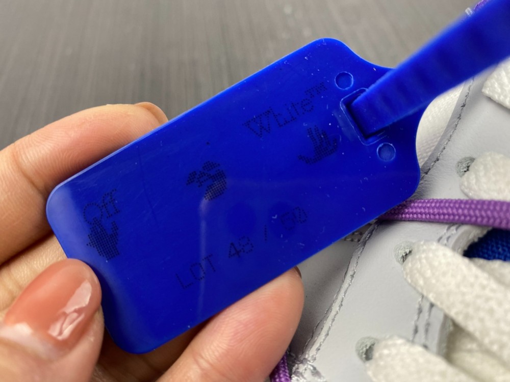 Off-White x Dunk Low lot 48 DM1602-107