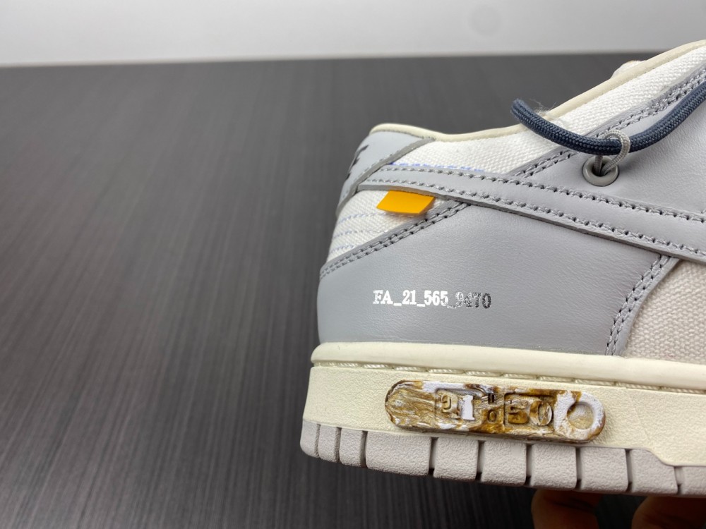 Off-White x Dunk Low lot 41 DM1602-105