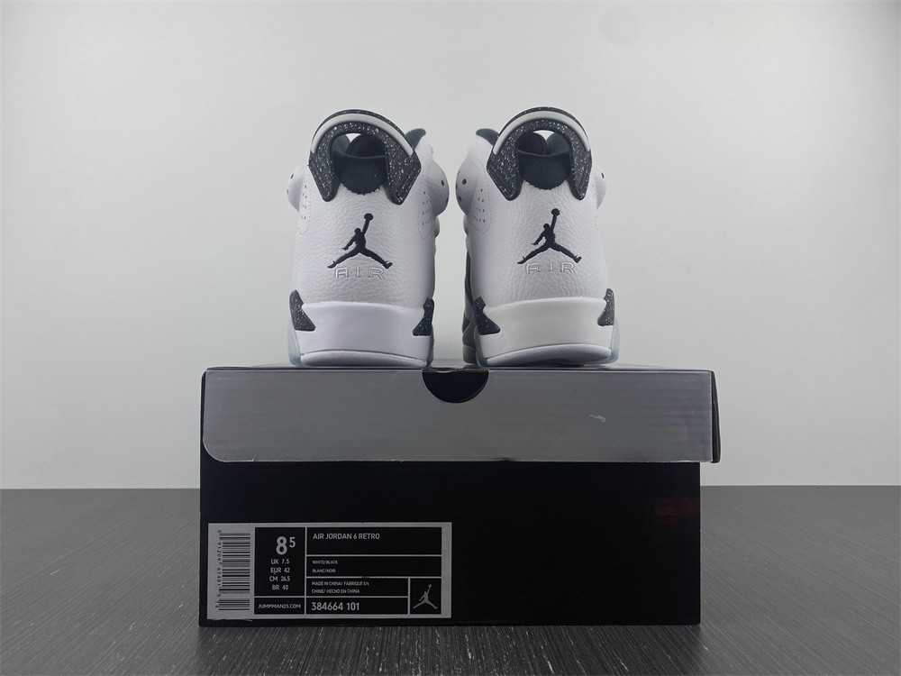 Air Jordan 6 Retro "OREO"  384664-101