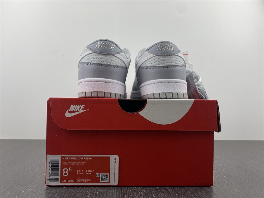 Nike Dunk Low Two Tone Grey  DJ6188-001