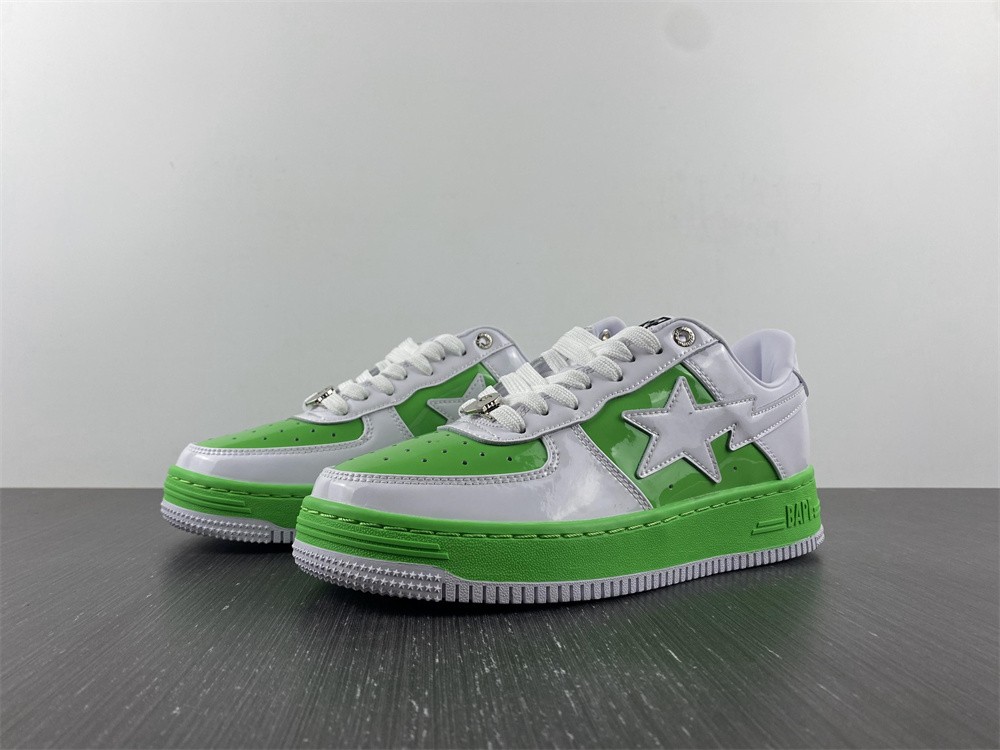Bape Sta green shoe