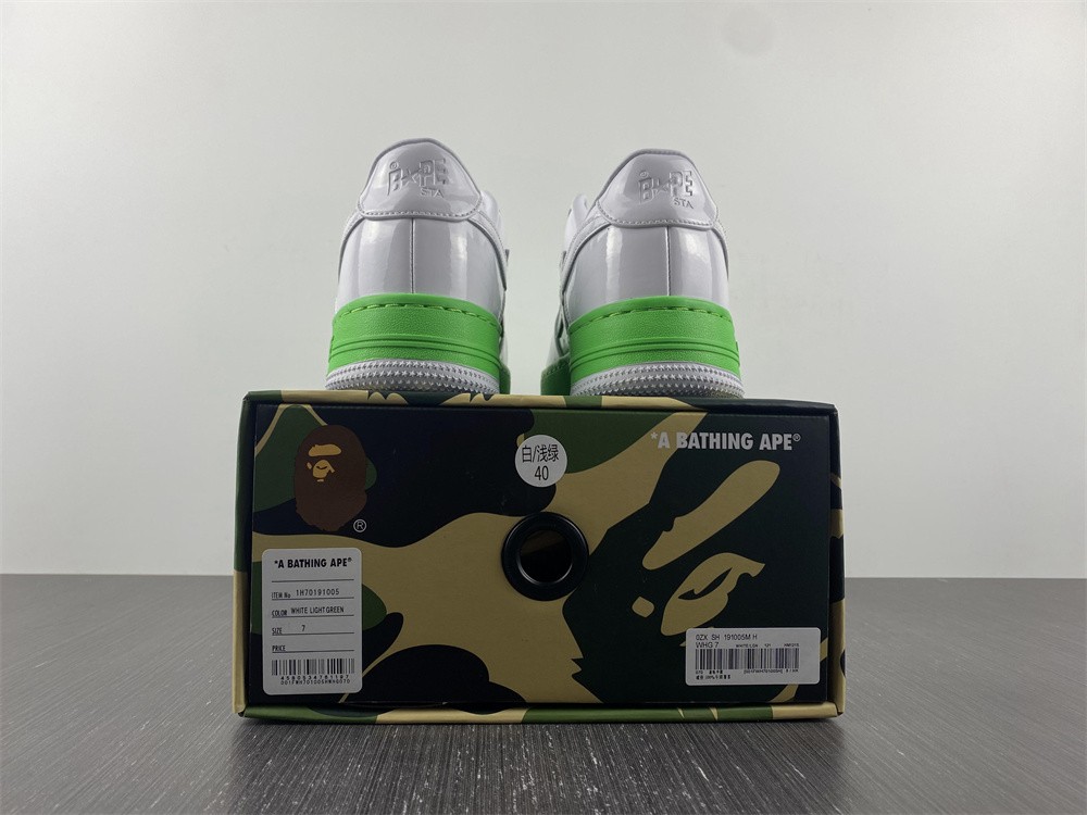 Bape Sta green  shoe